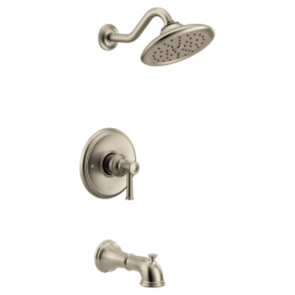 Moen Belfield M-CORE 3-Series 1-Handle Eco-Performance Tub and Shower Trim Kit in Brushed Nickel (Valve Sold Separately)
