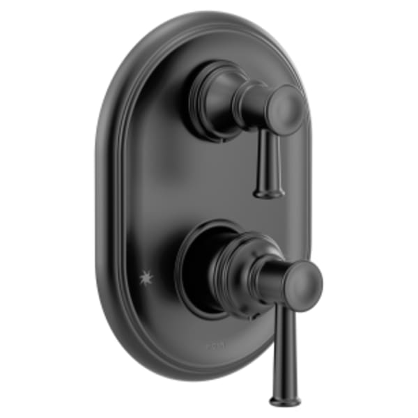 Moen Belfield Matte black M-CORE with transfer M-CORE transfer valve trim