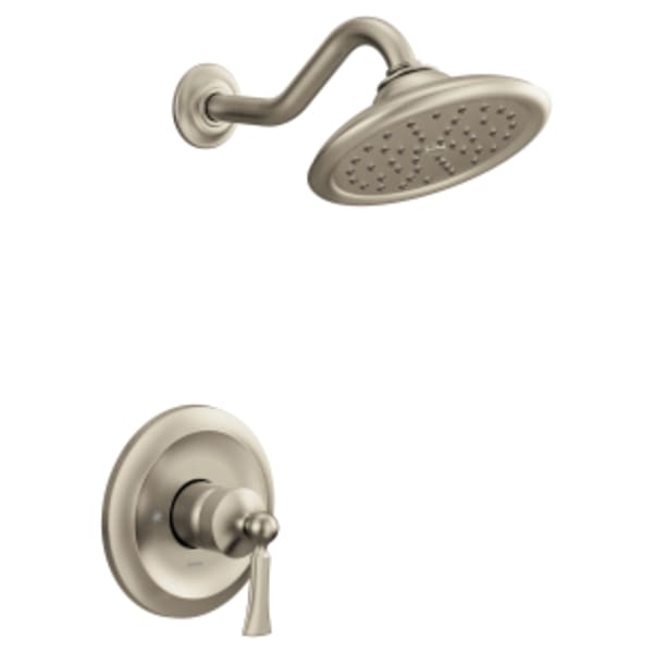 Moen Wynford M-CORE 3-Series 1-Handle Shower Trim Kit in Brushed Nickel (Valve Sold Separately)