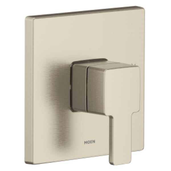 Moen 90 Degree M-CORE 2-Series 1-Handle Shower Trim Kit in Brushed Nickel (Valve Sold Separately)