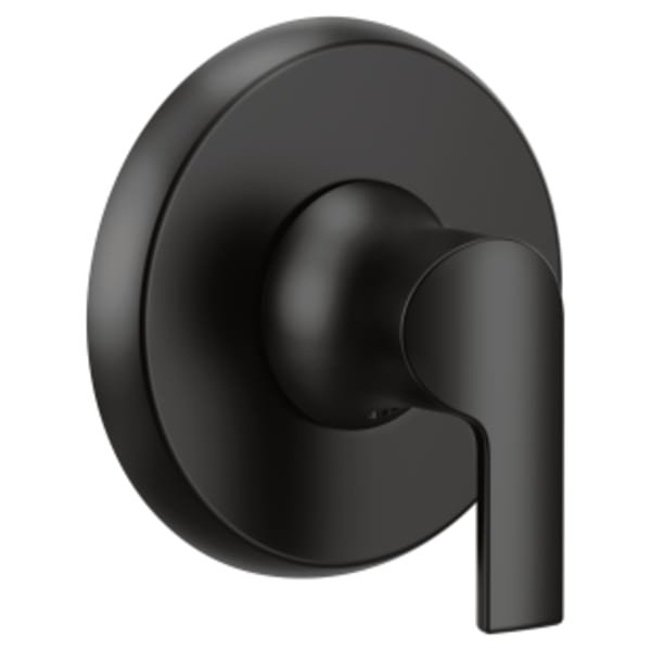 Moen Doux 1-Handle M-CORE Transfer Valve Trim Kit in Matte Black (Valve Sold Separately)