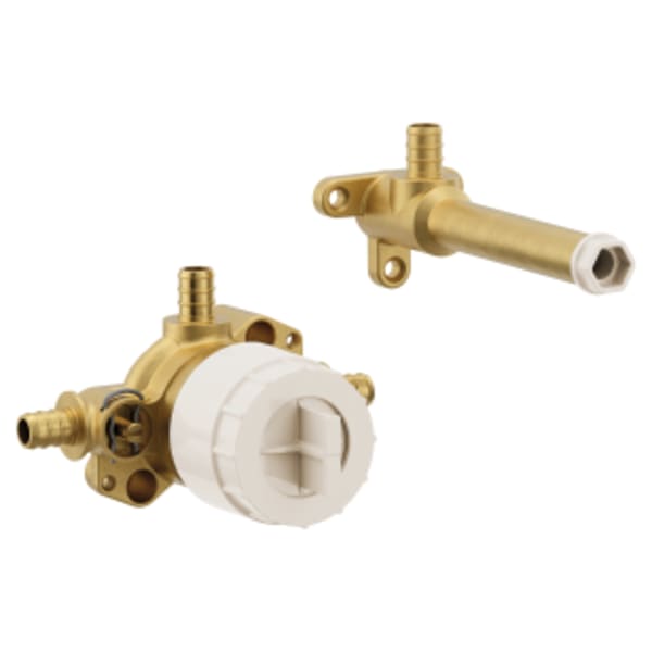 Moen M-Pact Wallmount tub filler 1/2" crimp ring PEX cc/ips connection
