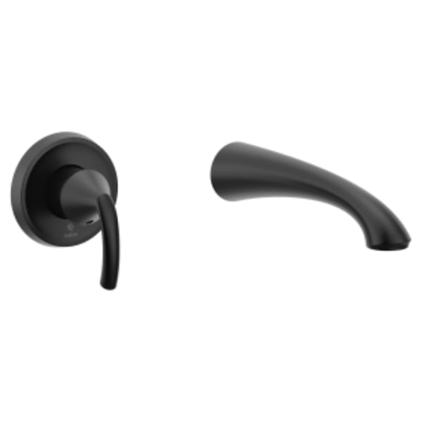 Moen Glyde Matte black one-handle tub filler