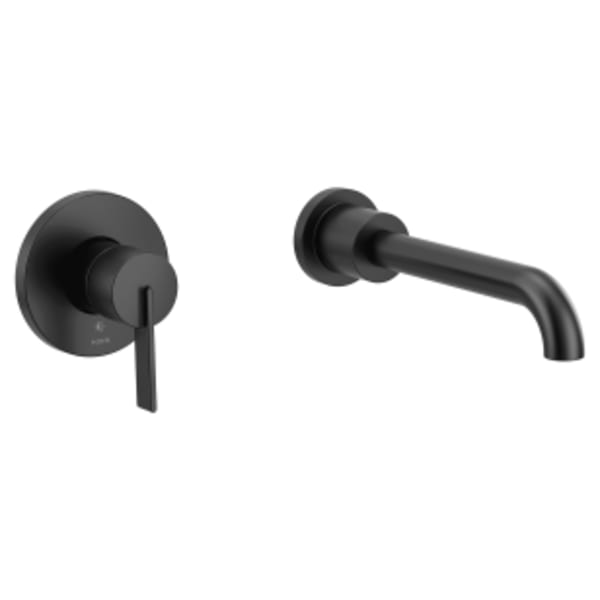 Moen Cia Matte black one-handle tub filler