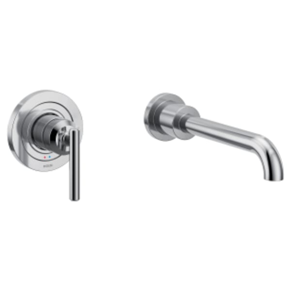 Moen Gibson 1-Handle Wall Mount Roman Tub Faucet Trim Kit in Chrome (Valve Not Included)
