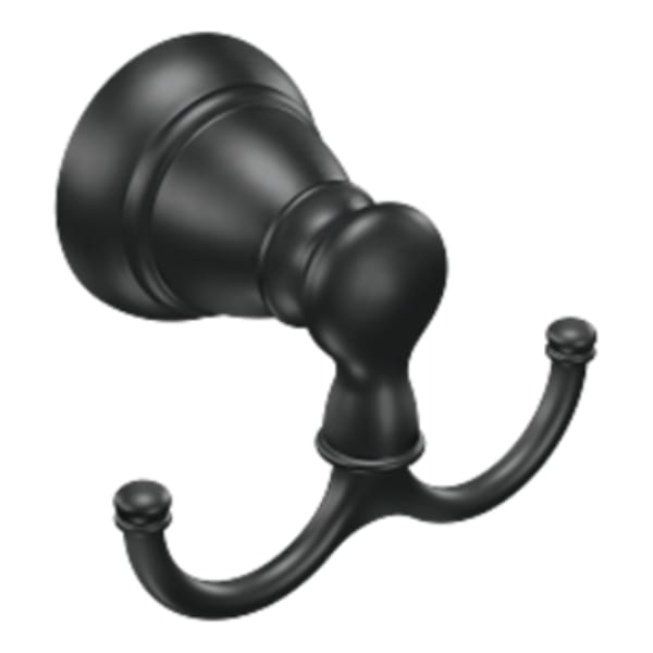 Moen Banbury Matte black robe hook