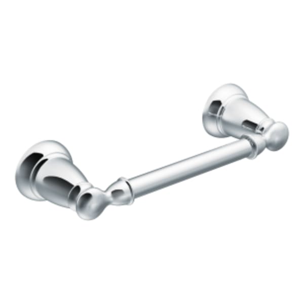 Moen Banbury Pivoting Double Post Toilet Paper Holder in Chrome