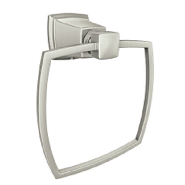 Moen Boardwalk Brushed nickel towel ring