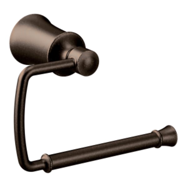 Moen Dartmoor Single Post Toilet Paper Holder in Oil Rubbed Bronze