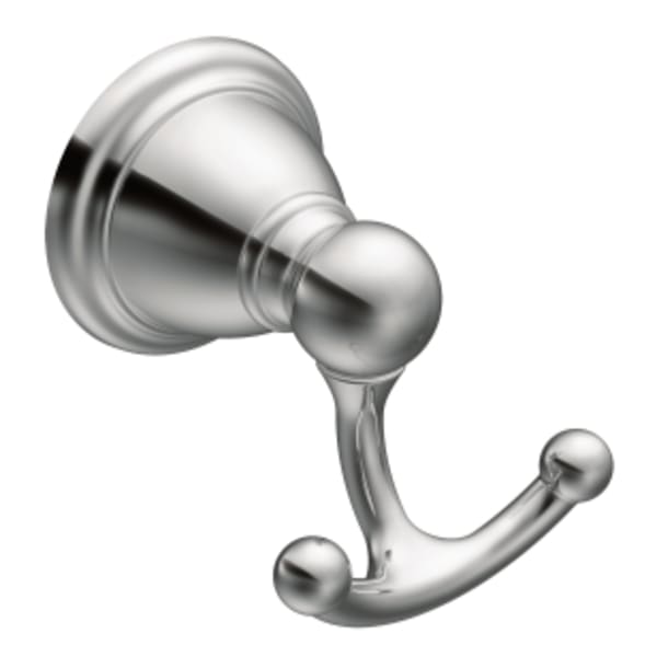 Moen Brantford Double Robe Hook in Chrome