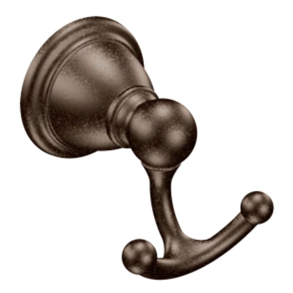 Moen Brantford Double Robe Hook in Oil Rubbed Bronze