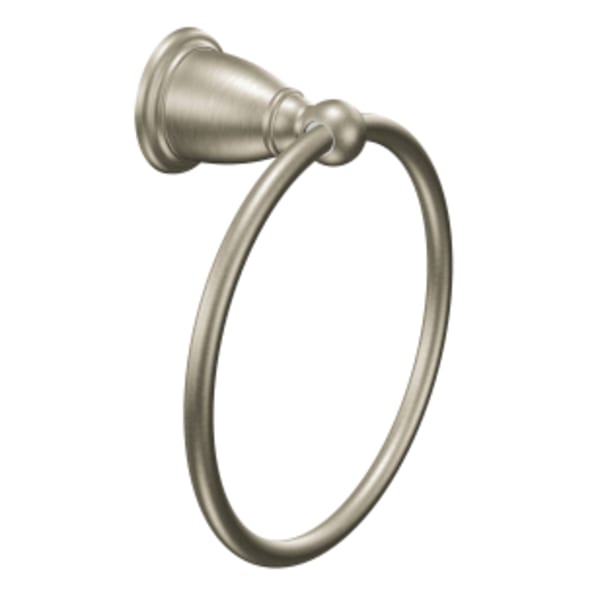 Moen Brantford Towel Ring in Brushed Nickel