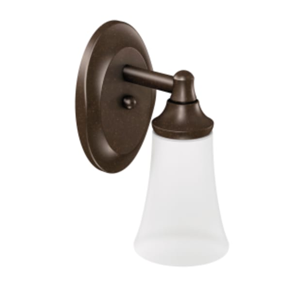 Moen Eva 1-Light Oil Rubbed Bronze Bath Light