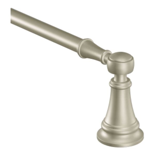 Moen Weymouth 18 in. Towel Bar in Brushed Nickel