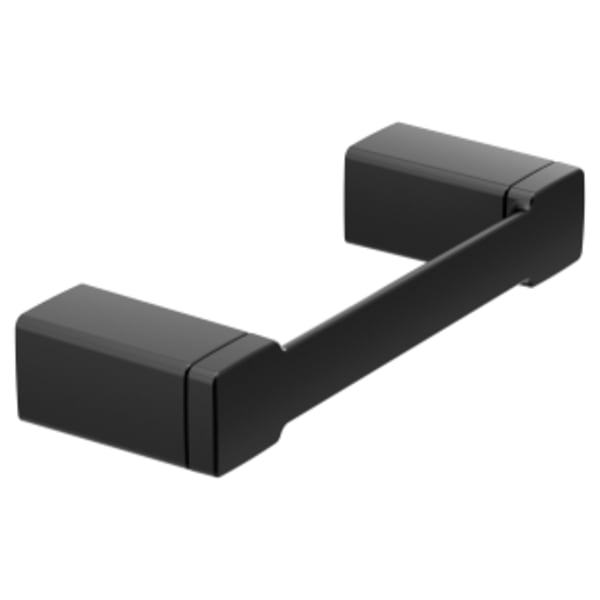 Pacific Plumbing Supply Company Moen 90 Degree Matte black hand towel bar