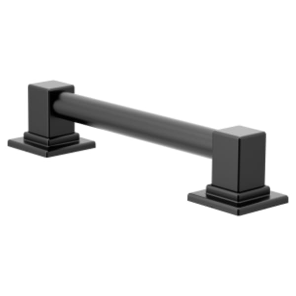 Moen 90 Degree Matte black 12" designer grab bar