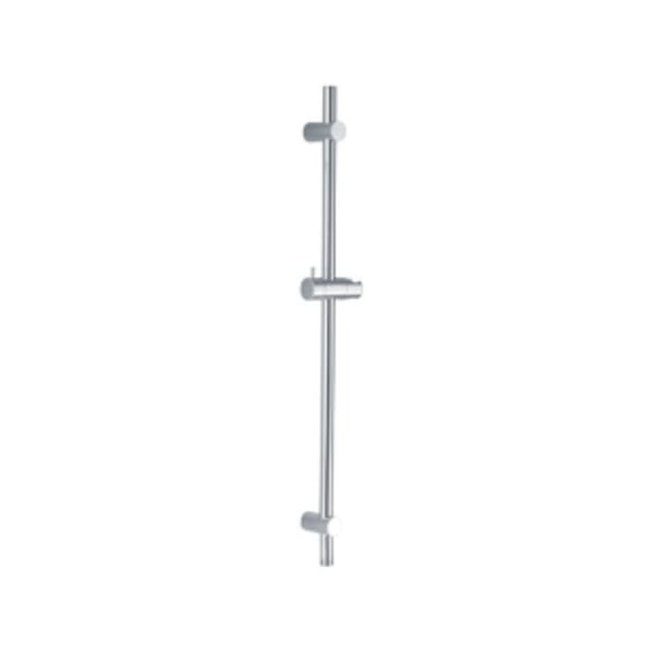 Wall Mounted Shower Rail with Bottom Outlet Integral Waterway - Round - Venetian Bronze