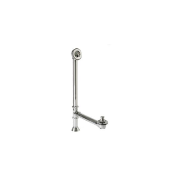 Clawfoot Style Bath Waste & Overflow with Lift & Turn Trim Kit (Brass Body) - Oil Rubbed Bronze
