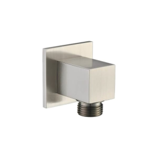 Square Waterway Elbow - Unlacquered Brass