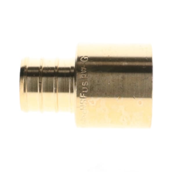 3/4" PEX Sweat Adapter (Crimp(F1807) x FTG Sweat) - Brass