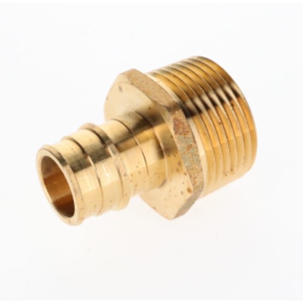 3/4" x 1" PEX Male Adapter (Expansion(F1960) x MIP) - Brass