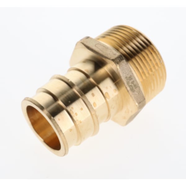 1 1/4 PEX x 1 1/4 NPT - Lead Free Brass - Threaded Adapter Male F1960
