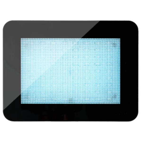 12.62 in. W. ChromaTherapy Light with LED Clusters in Black