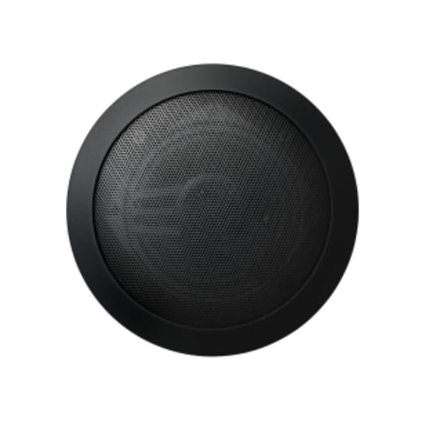 6.5 in. W. MusicTherapy Speaker in Round Black