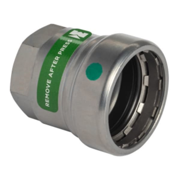 2" x 3/4" Carbon Steel Press Fittings - Mechanical - Female Adapter P x FPT