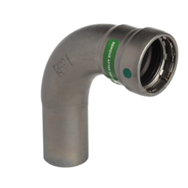 1/2" Carbon Steel Press Fittings - Mechanical - 90 Degree Street Elbow Ftg x P