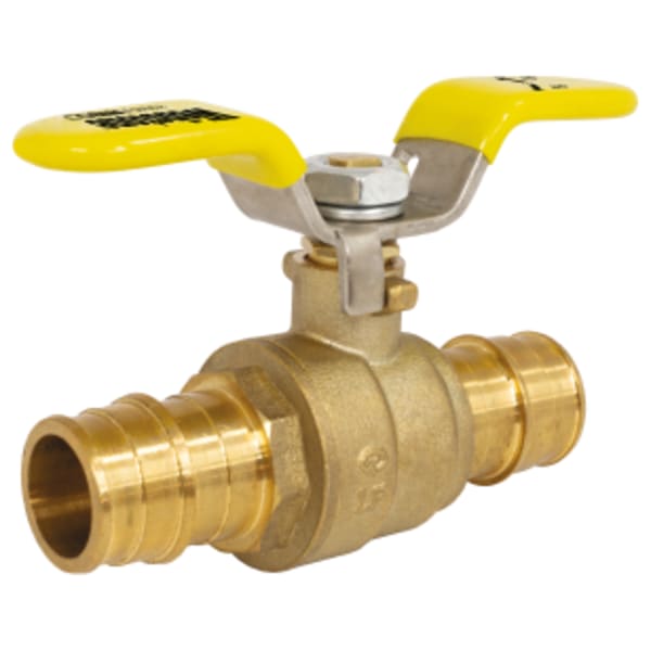 3/4" PEX F1960 Full Port Brass Ball Valve