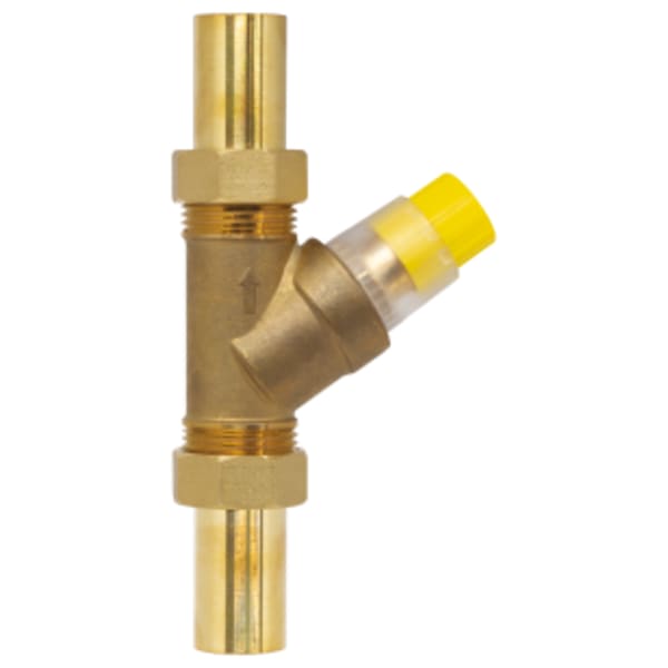 3/4" Sweat Forged Brass Differential Pressure By-Pass Valve, Opening Differential Pressure Setting Adjustable from 1.5 to 9 PSI, 9 GPM Max