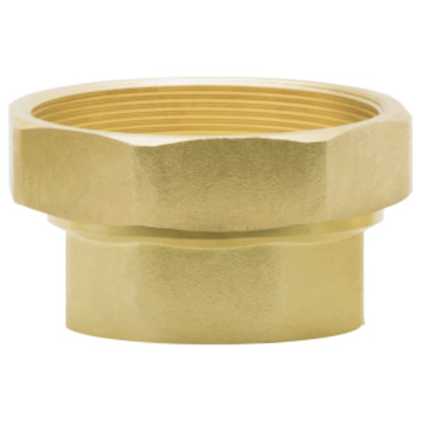 1-1/4" FPT Union x FPT Hydro-Core Forged Brass Union Connection