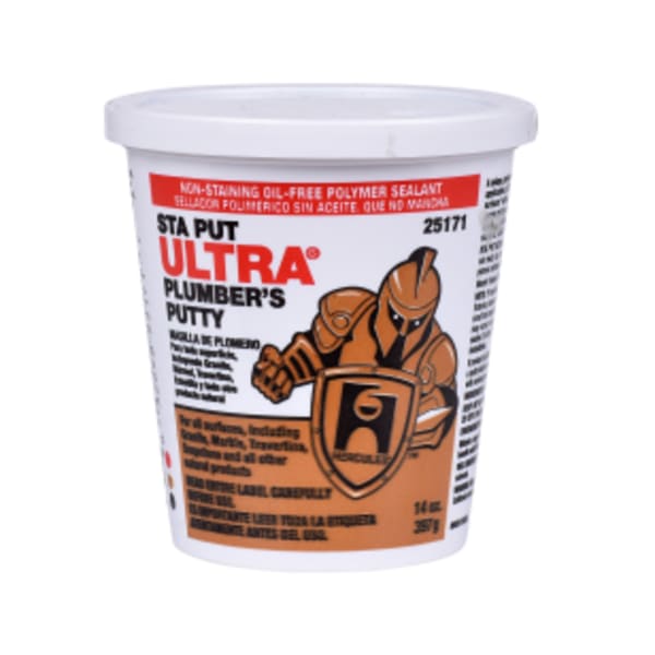 Hercules® Sta Put® Ultra 14 oz. Plumber's Putty