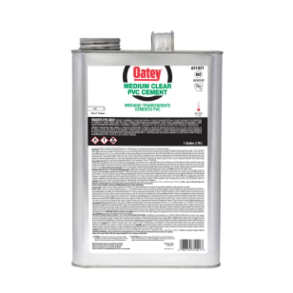 Oatey® Gallon PVC Medium Body Clear Cement