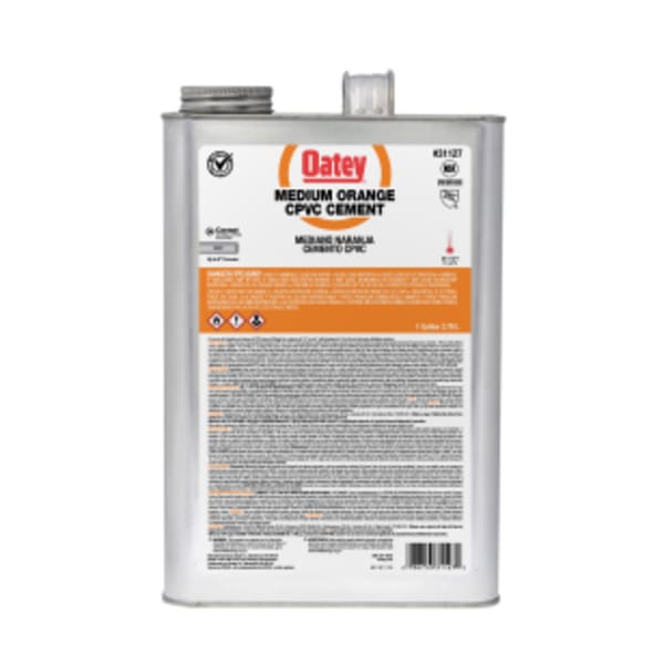 Oatey® Gallon CPVC Medium Body Orange Cement