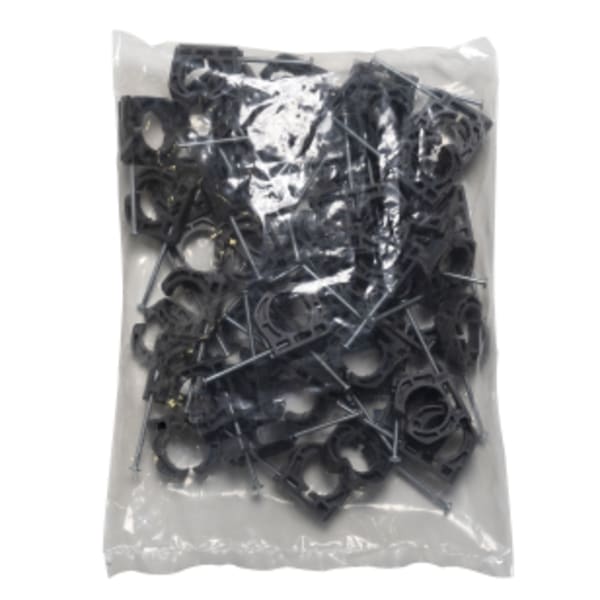 Oatey® 3/4 in. Full Clamp Pipe Clamp with Barbed Nail (50/Bag)