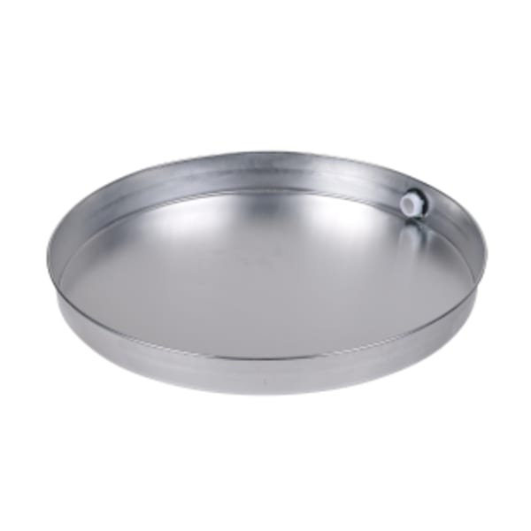 Oatey® 22 in. Aluminum Water Heater Pans with 1 in. PVC Adapter