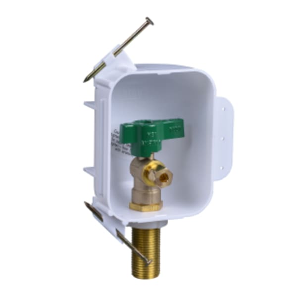 Oatey® I2K, 1/4 Turn, Copper, Low Lead, Ice Maker Outlet Box - Contractor Pack
