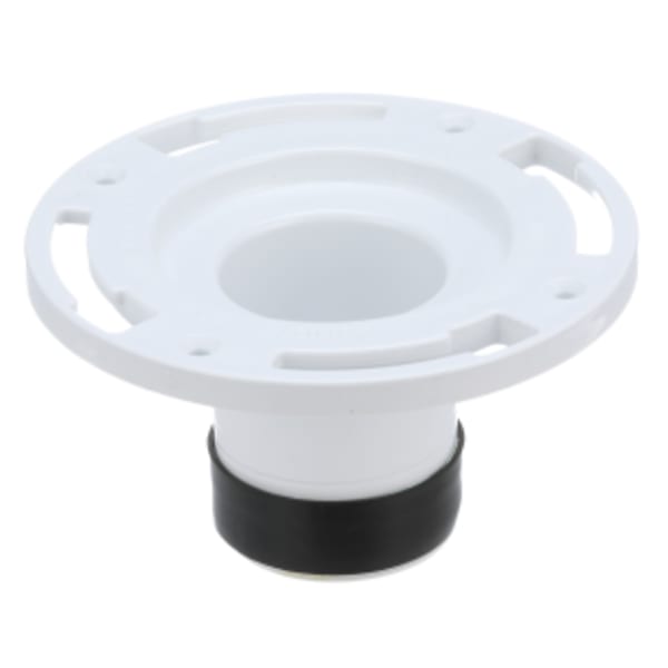 Oatey® 3 in. PVC Twist-N-Set Toilet Flange