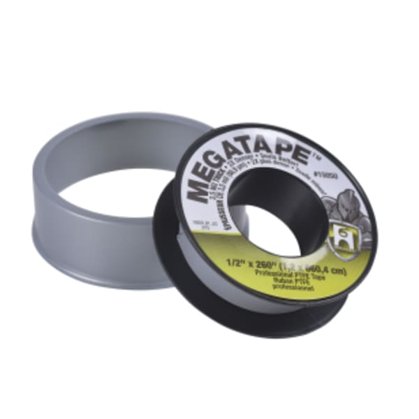 Hercules® Megatape 1/2 in. x 260 in. Gray PTFE Tape