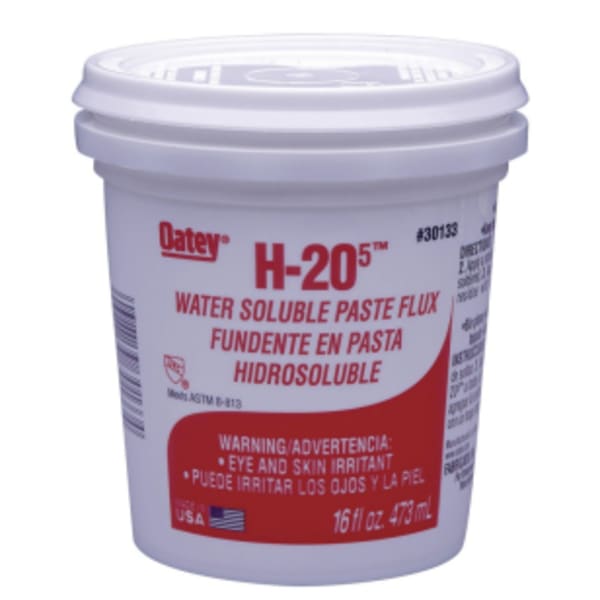 16 oz H-20 Paste Flux Water Soluble