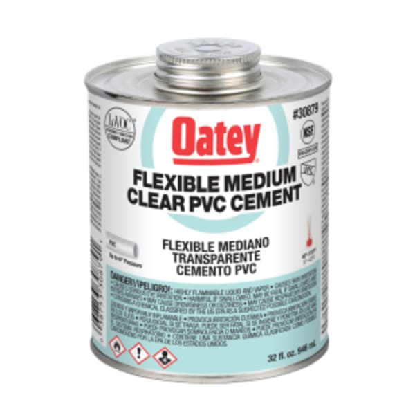 32 Oz PVC Cement Flex Clear