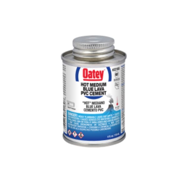 1/4 Pt Blue Lava PVC Cement Oatey