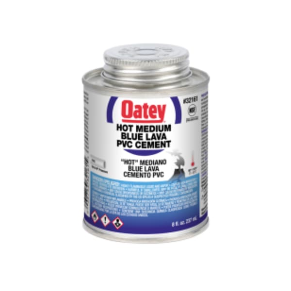 1/2 Pt Blue Lava PVC Cement Oatey