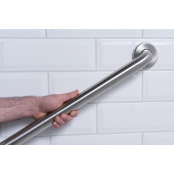 1-1/4" x 24" SS Grab Bar w/Concealed Flg