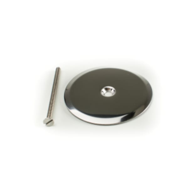 4" Cover Plate w/Bolt Stainless Steel