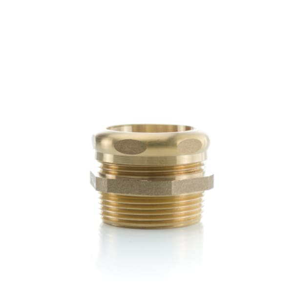 1-1/2" Slip Joint x MIP Brass Waste Conn