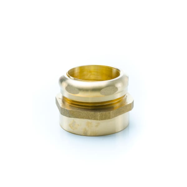 1-1/2" Slip Joint x FIP Brass Waste Conn