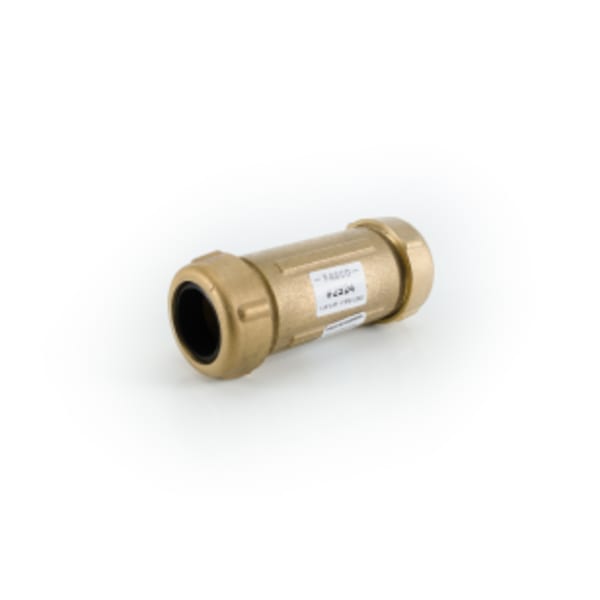 1-1/4 CWT-1 IPS Brass Comp Coupling Long